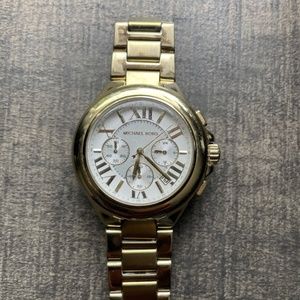Michael Kors stainless steel gold-tone  Chronograph